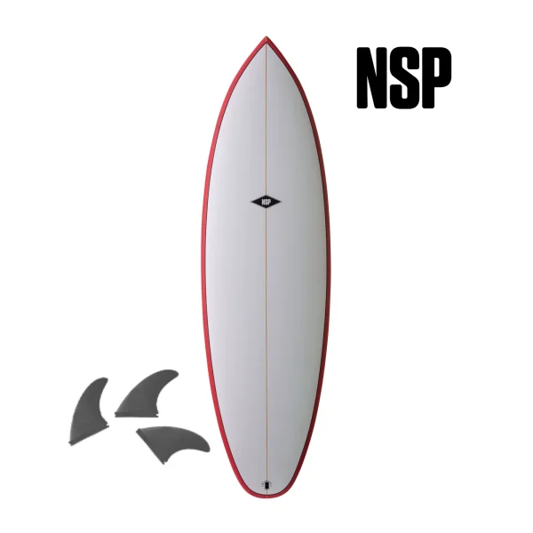 NSP Tinder-D8 Elements Red Deck
