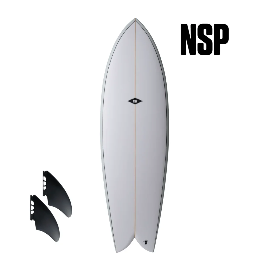 NSP Double Vision Elements Blue Powder Deck