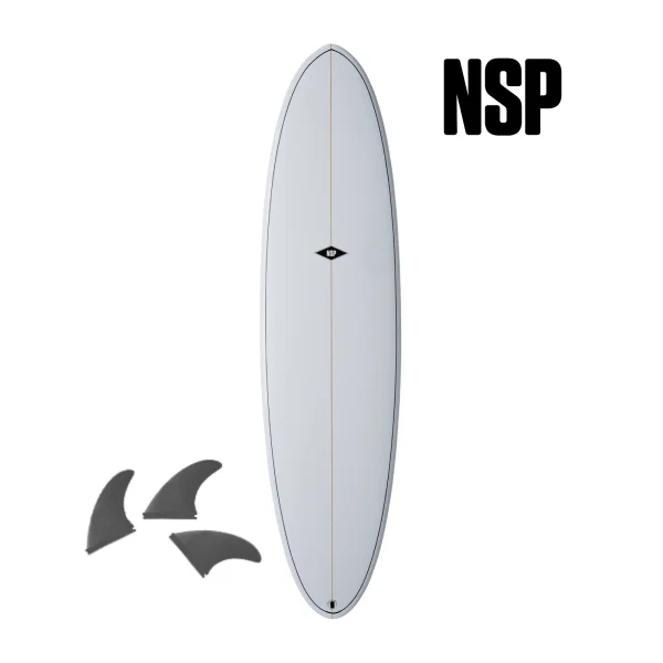 NSP Funboard Elements White Deck
