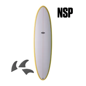NSP Funboard Elements Yellow Deck