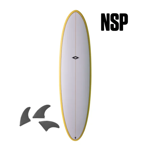 NSP Funboard Elements Yellow Deck