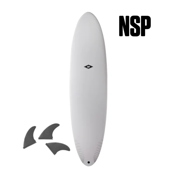 NSP Funboard Protech White Tint Deck
