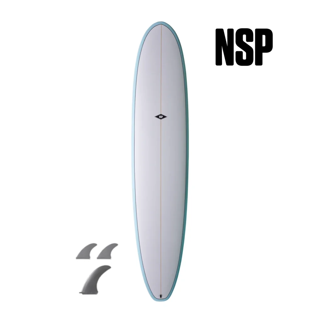 NSP Longboard elements Sky Blue Deck