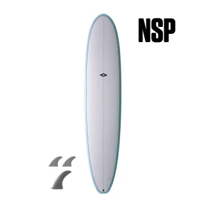 NSP Longboard elements Sky Blue Deck