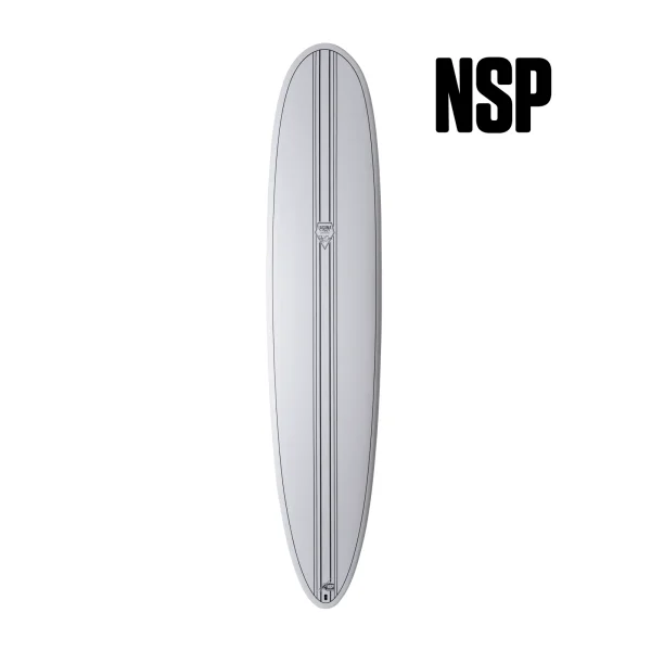 NSP Overdrive HDT Longboard White Deck