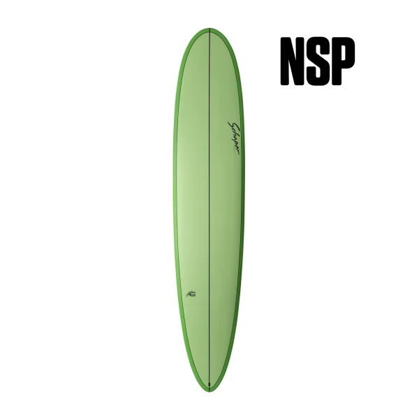 NSP Pro-9 HDT Lime Longboard Deck