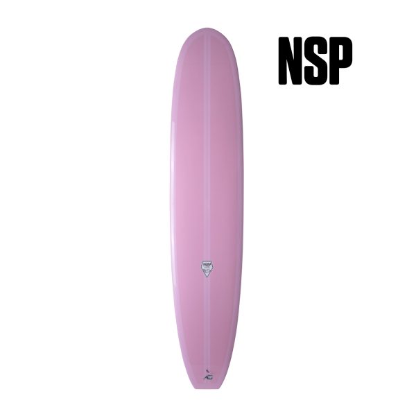 NSP Sleep Walker HDT Longboard Pink Deck