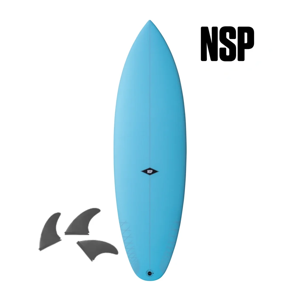 NSP Tinder-D8 Protech 2 Deck Sky Blue